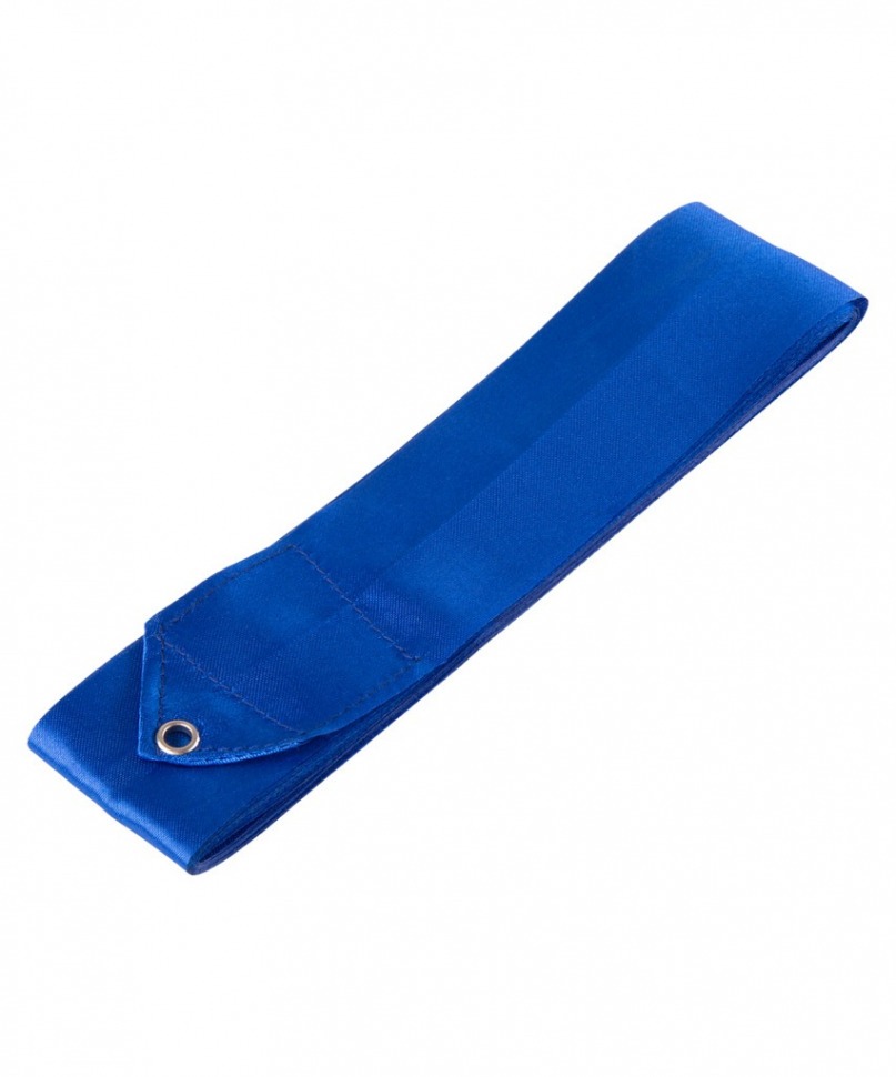 Лента для художественной гимнастики AGR-201 6м, с палочкой 56 см, синий (402247)