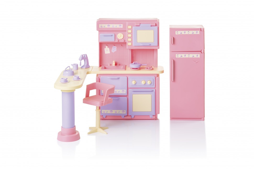Кухня Маленькая принцесса Розовая (в коробке) (С-1436)
