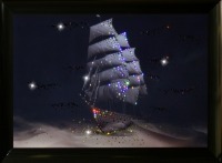 Картина Корабль пустыни с кристаллами Swarovski (1180)