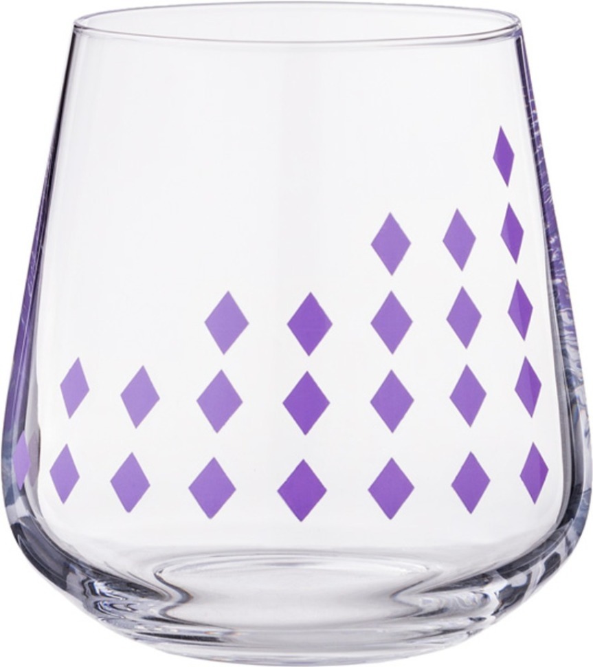 Набор стаканов из 6 шт. "sandra" 290 мл. высота=9 см Bohemia Crystal (674-652)