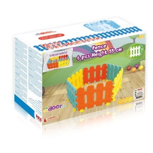 Ограждения, 6 секций, высота 55 см (DL_3017)