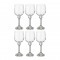 Набор бокалов для вина из 6 шт. "джулия" 230 мл высота=18 см Crystalex (674-446)