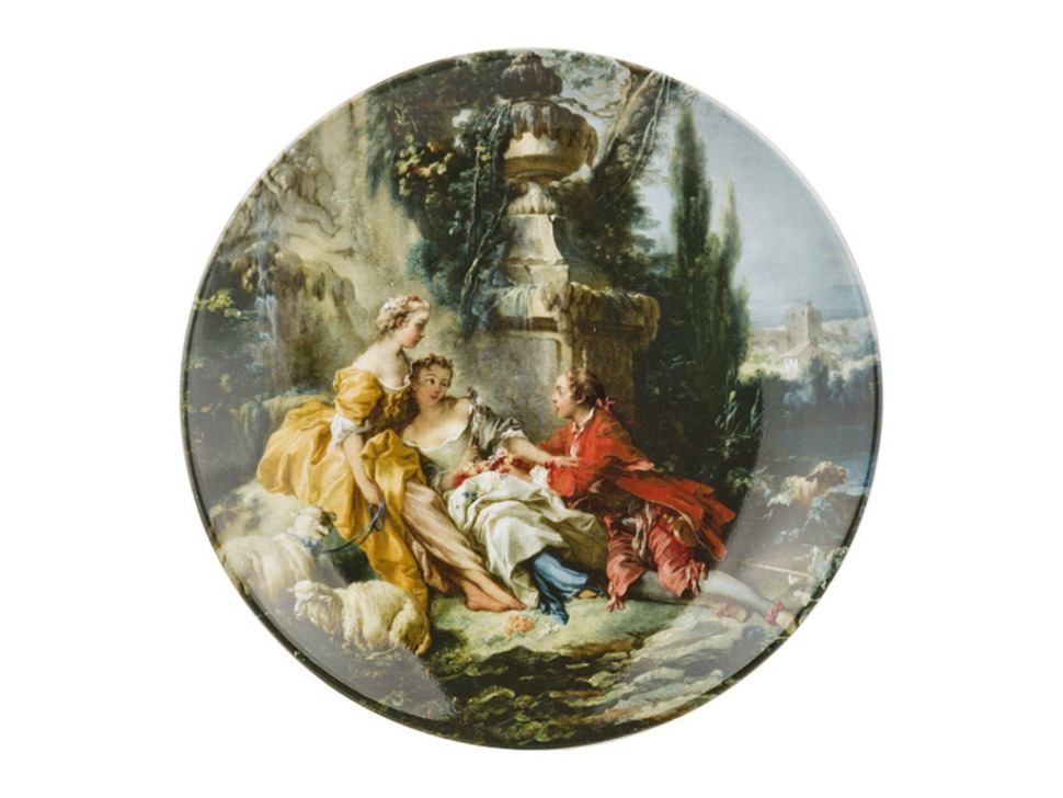 Тарелка настенная диаметр 19 см. Elisabeth Bohemia Original (662-580)