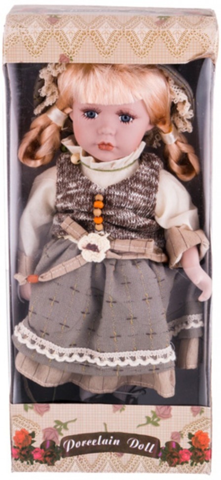 Кукла фарфоровая высота=30 см. RF COLLECTION (346-242)