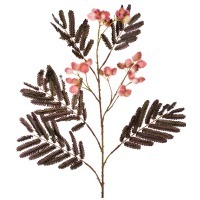 Цветок искусственный "мимоза" длина=135 см. SILK-KA (654-237)