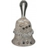 Декоративное изделие колокольчик цвет: серебро антик 5*9,5 см. Dalian Hantai (862-055)