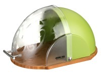Хлебница agness "fresh"деревянная с комбинированной крышкой 36*26*20 см Agness (938-012)