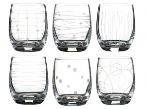 Набор стаканов из 6 шт. "виола микс" 300 мл высота=10 см Bohemia Crystal (674-419)