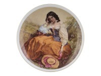 Тарелка декоративная диаметр=20 см. DUBI (606-760)