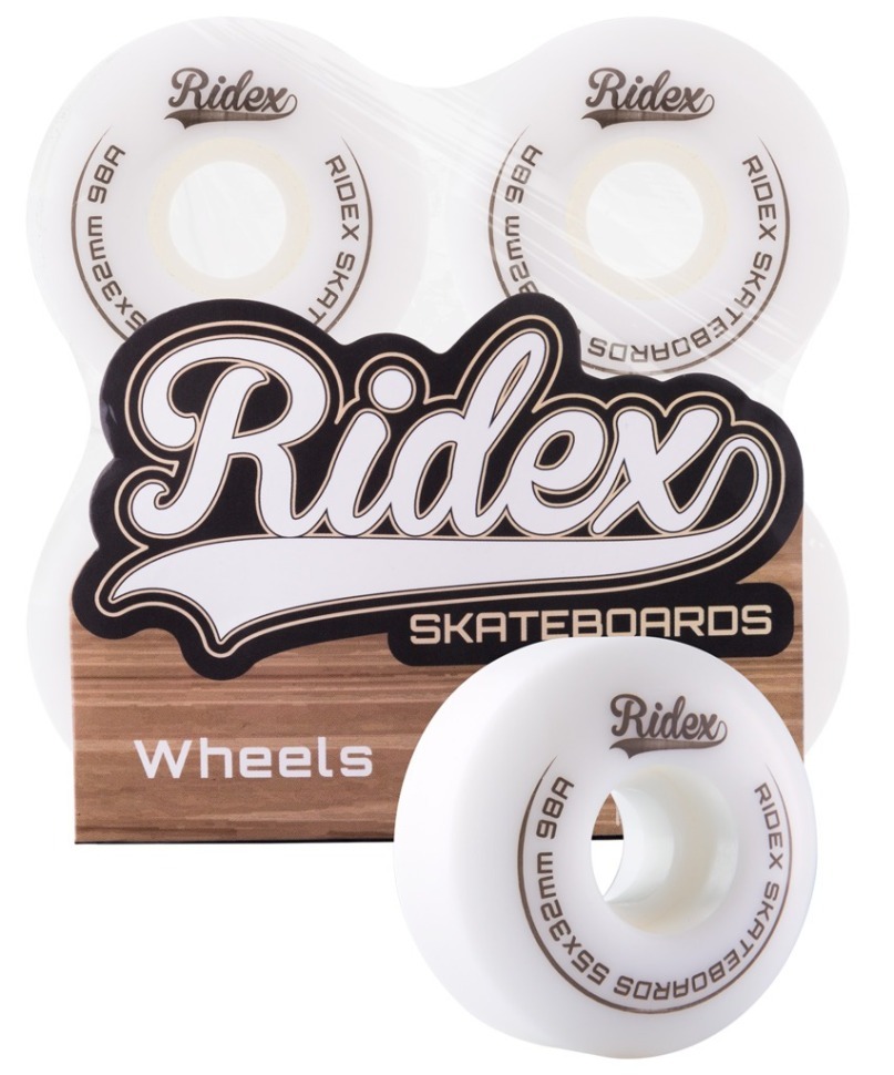 Комплект колес для скейтборда SB, 55*32, белый, 4 шт. (351562)