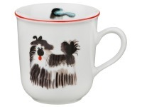 Кружка "игрушки" 200 мл. высота=8 см. Cesky Porcelan (D-606-825) 