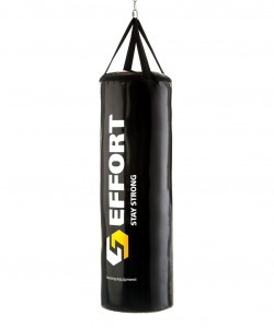 Мешок боксерский E151, тент, 7 кг, черный (440201)