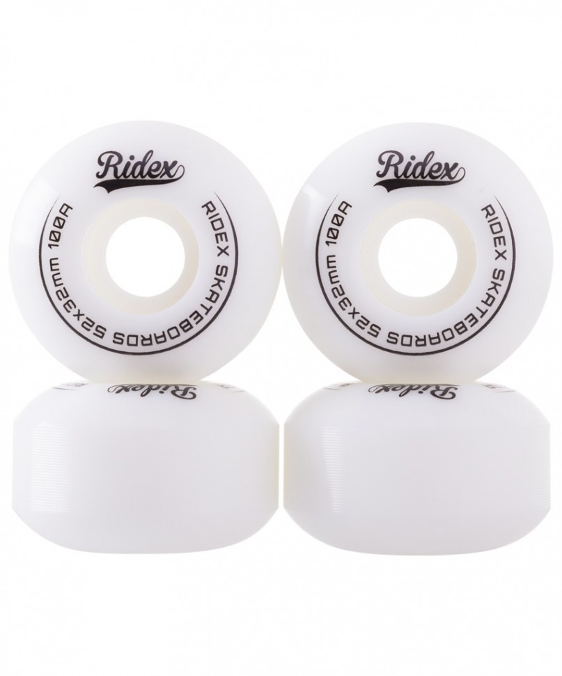 Комплект колес для скейтборда SB, 52*32, белый (351172)