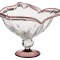 Декоративная чаша 40*39 см. высота=24 см. WHITE CRISTAL (647-552)