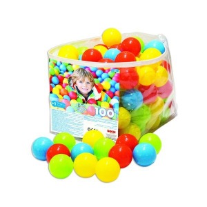 Шарики для сухого бассейна, 7 см, 100 штук, в сумке (DL_3163)