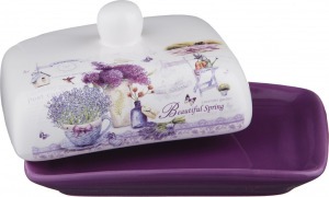 Масленка agness "лавандовая весна" 17*12,5*9 см Agness (358-1104)