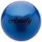 Мяч для художественной гимнастики AGB-101, 15 см, синий (402259)