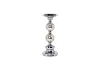 Подсвечник никелированный d11*26см (TT-00000890)