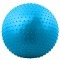 Мяч гимнастический массажный GB-301 75 см, антивзрыв, синий (78575)