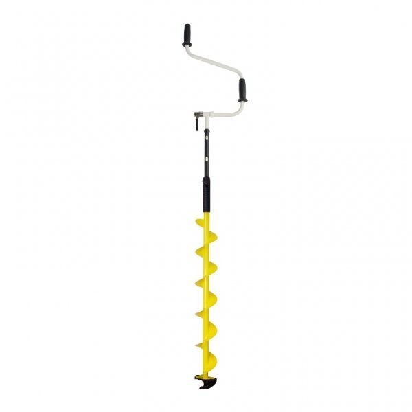 Ледобур Iceberg-Euro 130(R)-1300 v2.0 двуручный, телескопический, правый, полукруглые ножи (54121)