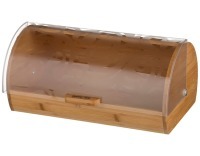 Хлебница agness "кантри" деревянная с пластиковой крышкой 36*21*17 см. Agness (938-043)