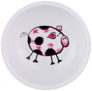 Набор посуды на 1 персону 3 пр.: кружка 300мл+тарелка 21,5см + салатник 15см. DUBI (606-840)