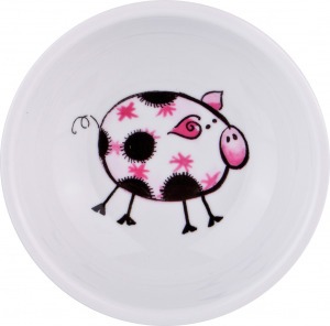 Набор посуды на 1 персону 3 пр.: кружка 300мл+тарелка 21,5см + салатник 15см. DUBI (606-840)