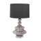 Лампа настольная плафон темно-серый Д43 В75 - TT-00000897
