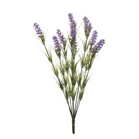 Веточка лаванды с 9 цветками 46 см (48) (00001612)