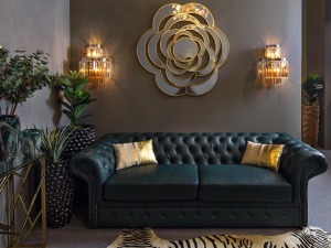 Кашпо 36*36*86см цвет жемчужно-черный (TT-00000578)