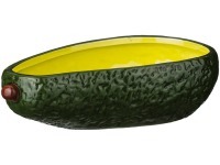 Блюдо для запекания "авокадо" 500 мл. 20,5*11,5 см. высота=6 см. коллекция "il raccolto" Agness (490-317)
