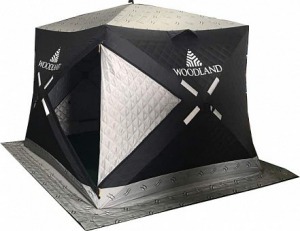 Зимняя палатка куб Woodland/Woodline Ultra, трехслойная (54187)