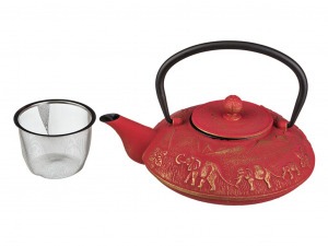 Заварочный чайник чугунный с эмалированным покрытием внутри 1100 мл. Lefard (734-036)