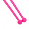 Булавы для художественной гимнастики У906, 45 см, розовый (271626)