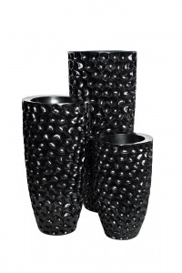 Кашпо 33*33*69см цвет жемчужно-черный (TT-00000579)