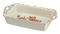 Блюдо шубница "корейская роза" 28*15 см высота=6 см Lefard (126-533)