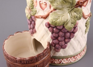 Банка для соли lefard "птица и виноград" 11*16*18 см Lefard (59-506)