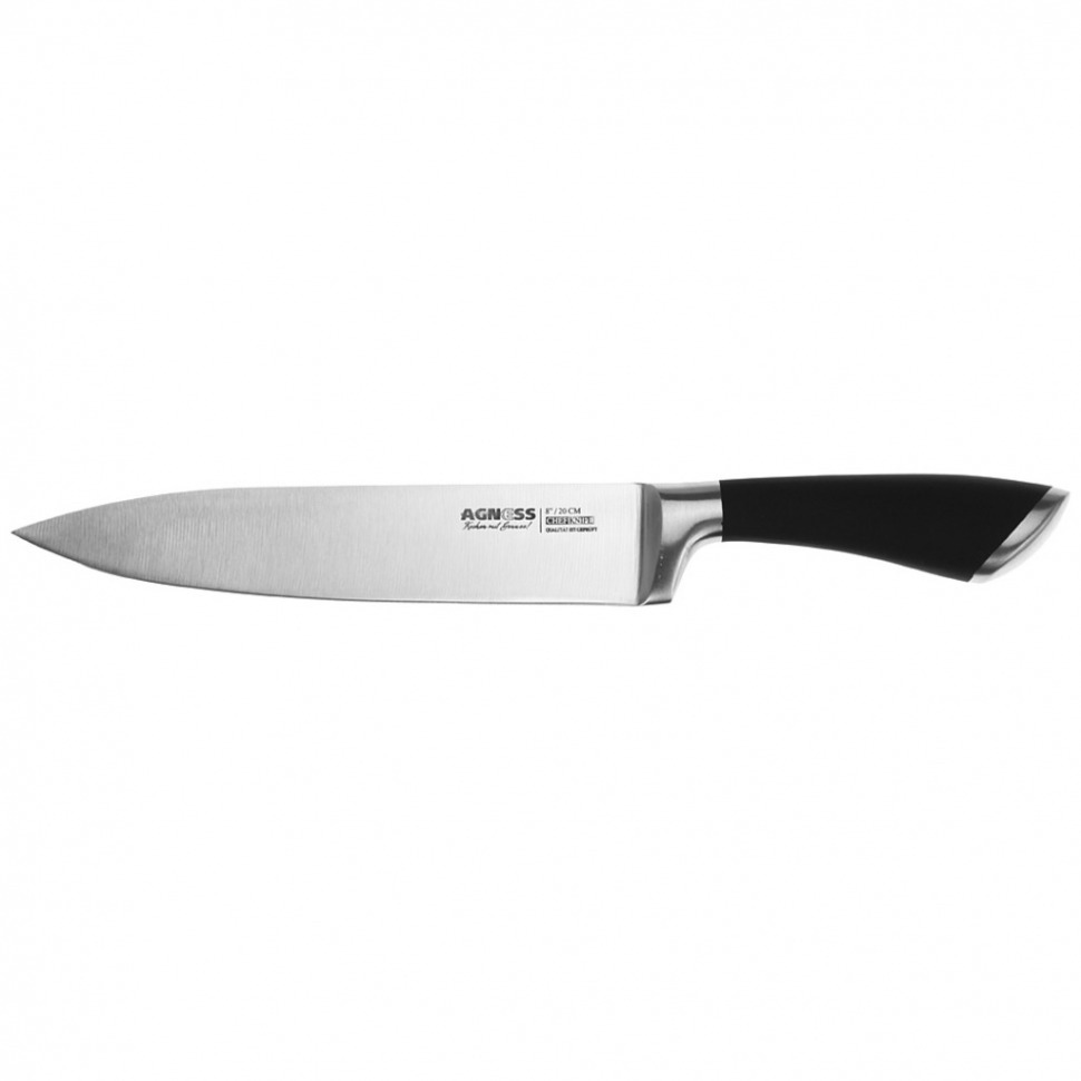 Нож поварской agness длина=20 см Agness (911-011)