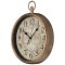 Часы настенные кварцевые "italian style" 31*25 см. цвет: античное золото циферблат диаметр=22 см. (к Lefard (220-269)