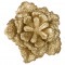 Изделие декоративное "роза" на клипсе. золото диаметр=8 см. Lefard (241-2494)