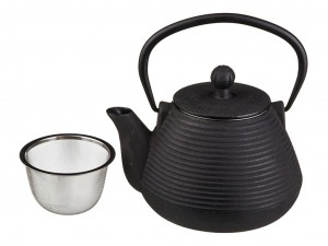Заварочный чайник чугунный с эмалированным покрытием внутри 950 мл Lefard (734-035)