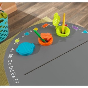 Детский игровой набор стол и 2 стула (26956_KE)