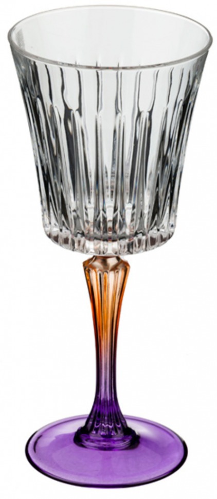 Набор бокалов для вина из 6 шт. "джипси" 300 мл. высота=21 см. Rcr Cristalleria (305-591) 