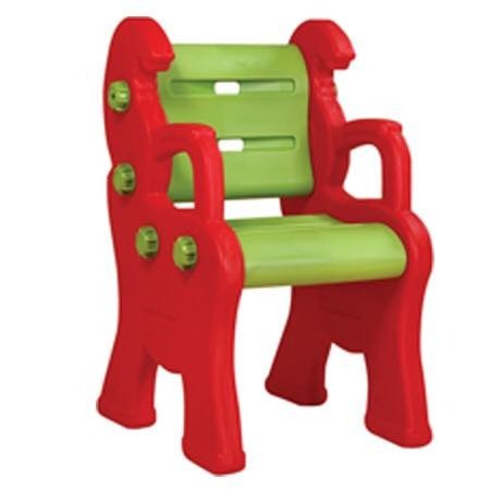 Детский пластиковый стул "Королевский", красный (KK_LC9040_R)