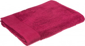 Полотенце 90*160 см, 100% хлопок, плотность 450 г/м2 цвет фуксия SANTALINO (982-072)