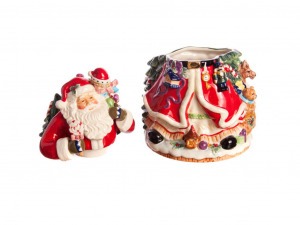 Банка lefard "дед мороз" 30 см Lefard (59-437)