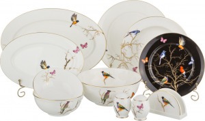Столовый сервиз lefard "райские птицы" на 6 пер. 26 пр. Lefard (264-652)