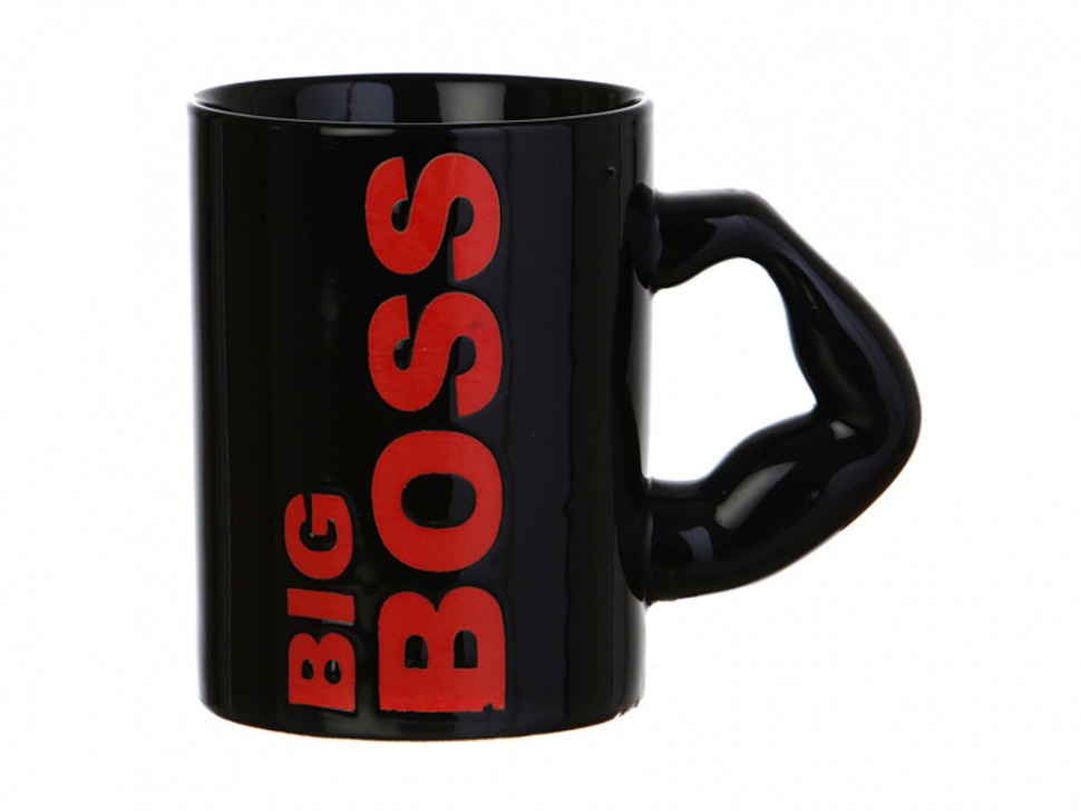 Кружка "big boss" 500 мл.высота=12 см. Lefard (563-004)