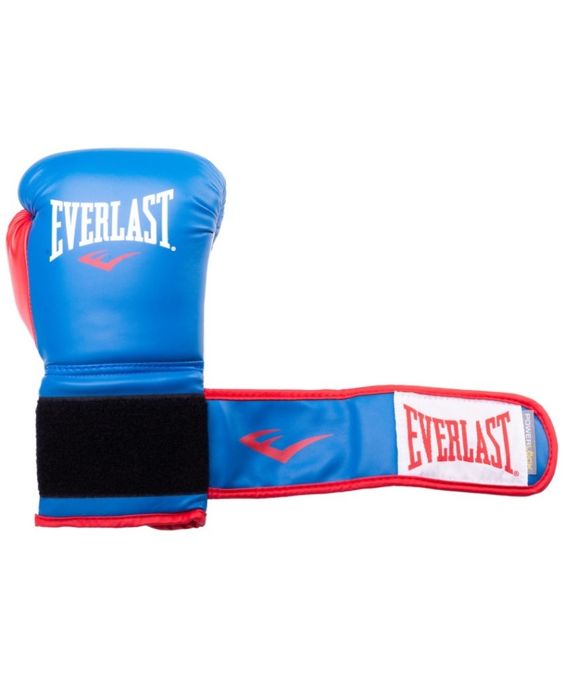 Перчатки боксерские Powerlock P00000727, 14oz, синий/красный (441562)