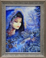 Картина Снежная королева с кристаллами Swarovski (1752)